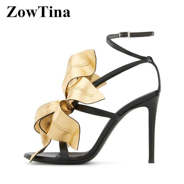 design women gladiator sandals gold leaf decor high heels party pumps black summer sandalias femmes chaussure
design women gladiator sandals gold leaf decor high heels party pumps black summer sandalias femmes chaussure