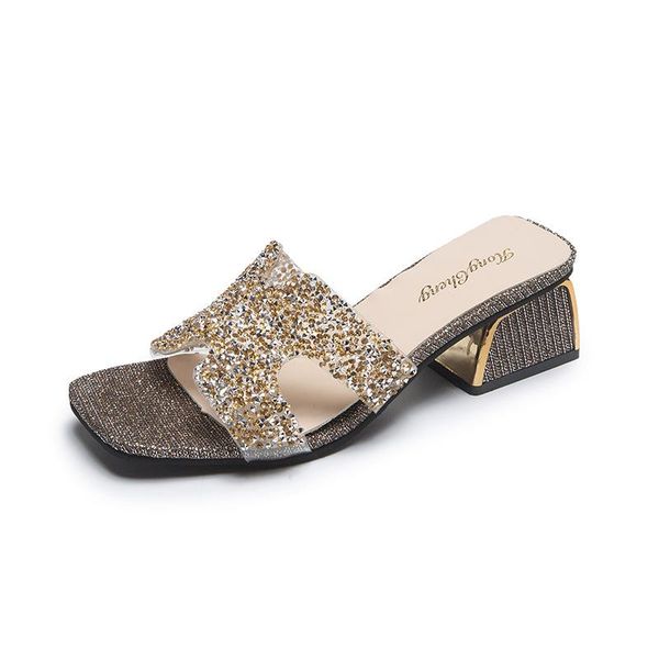 slippers bling thick high heels women shoes woman mules 2021 summer female rhinestone beach vacation slides, Black
slippers bling thick high heels women shoes woman mules 2021 summer female rhinestone beach vacation slides, Black