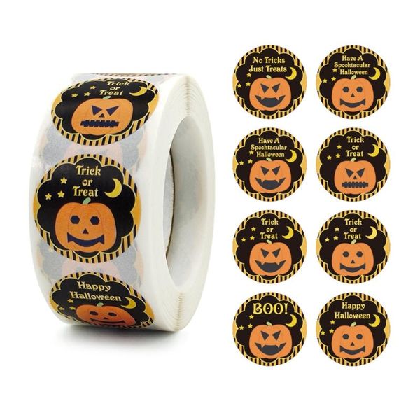 gift wrap 500 pcs round halloween label stickers pumpkin present package decor craft stationery adhesive sealing baking paper lab
gift wrap 500 pcs round halloween label stickers pumpkin present package decor craft stationery adhesive sealing baking paper lab