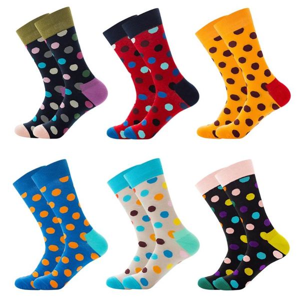men's socks cotton blend assorted colorful premium sock circuit dots combed crew-bright big dot shoes size 7.5-11(38-46), Black
men's socks cotton blend assorted colorful premium sock circuit dots combed crew-bright big dot shoes size 7.5-11(38-46), Black