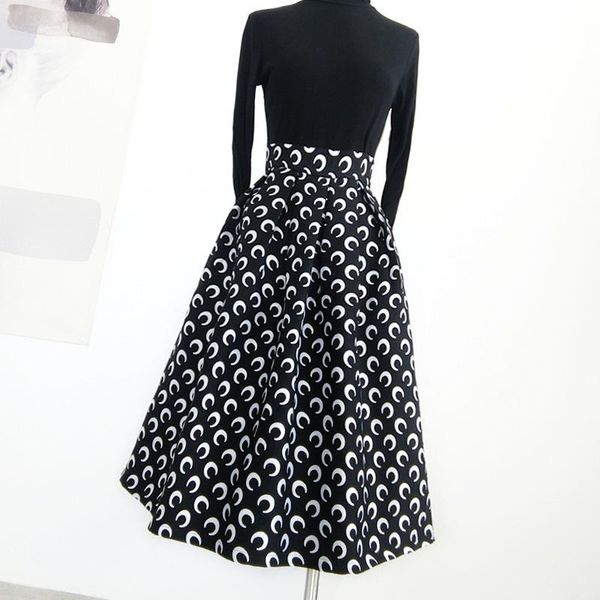 skirts vintage pleated women jacquard crescent pattern elegant a-line skirt loose plus size ladies autumn summer harajuku, Black
skirts vintage pleated women jacquard crescent pattern elegant a-line skirt loose plus size ladies autumn summer harajuku, Black