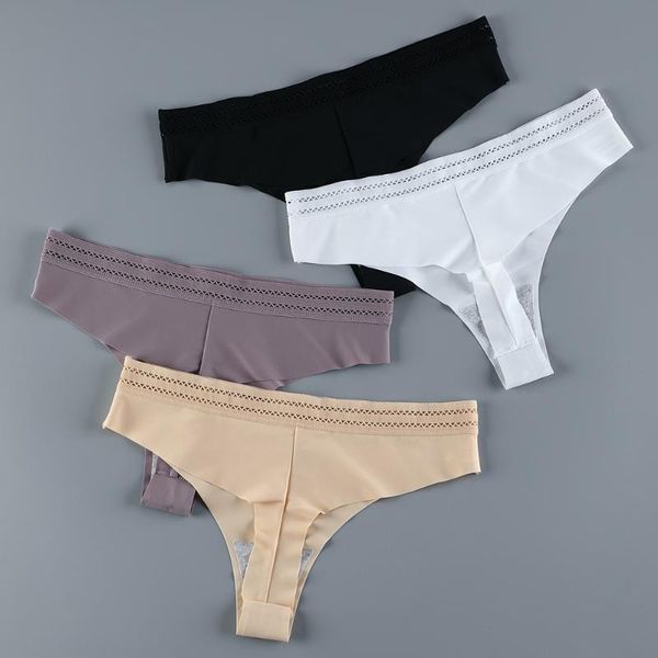 women's panties 3pcs thongs women g-string female underpants seamless comfortable intimate underwear low-rise thong lingerie, Black;pink
women's panties 3pcs thongs women g-string female underpants seamless comfortable intimate underwear low-rise thong lingerie, Black;pink