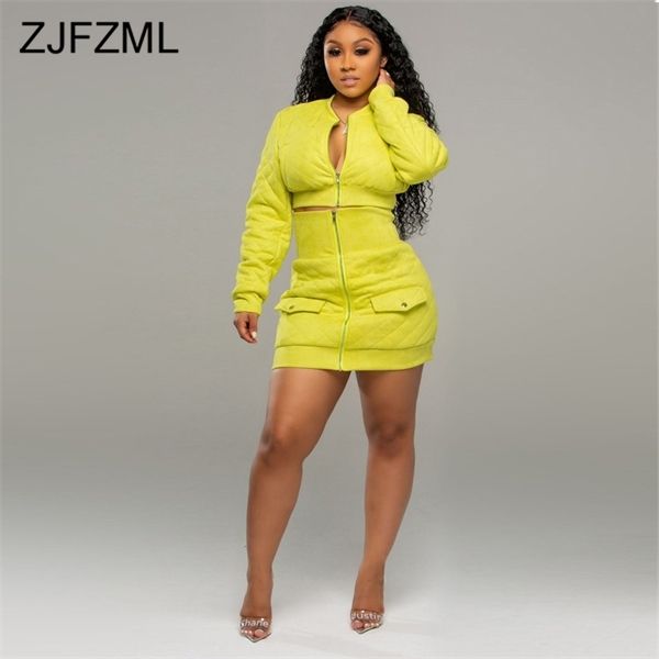 plus size 2 piece matching set women fall winter clothes zipper up long sleeve crop and high waist mini skirt club outfits, White
plus size 2 piece matching set women fall winter clothes zipper up long sleeve crop and high waist mini skirt club outfits, White