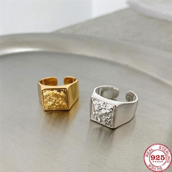 cluster rings yikuf88 925 sterling silver women ring vintage flowing lava heavy industry female open, Golden;silver
cluster rings yikuf88 925 sterling silver women ring vintage flowing lava heavy industry female open, Golden;silver