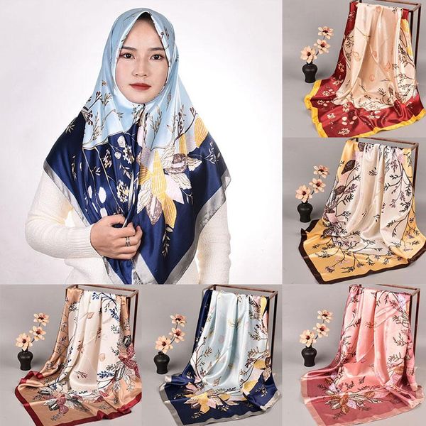 scarves 90*90cm square women foulard head scarf ladies shawl wrap bandanna female print silk satin hijab scarfs for girls, Blue;gray
scarves 90*90cm square women foulard head scarf ladies shawl wrap bandanna female print silk satin hijab scarfs for girls, Blue;gray