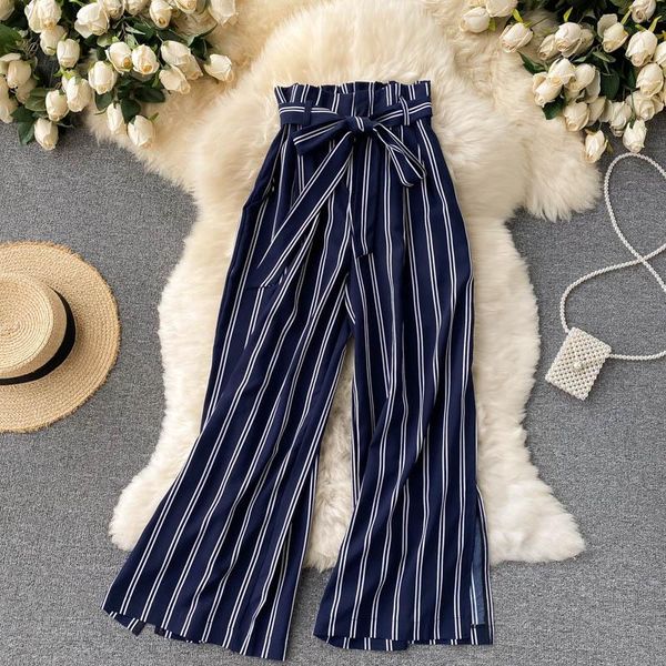 women's pants & capris street trousers summer casual for womens retro stripes color-blocking slim long scheming split wide leg, Black;white
women's pants & capris street trousers summer casual for womens retro stripes color-blocking slim long scheming split wide leg, Black;white
