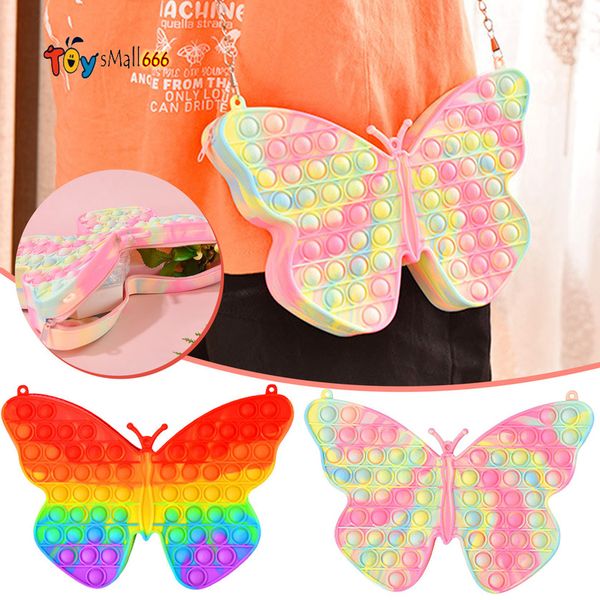 new butterfly simple dimple chain cross bag fidget toys push bubble antistress children toy its keychain wallet dhl
new butterfly simple dimple chain cross bag fidget toys push bubble antistress children toy its keychain wallet dhl