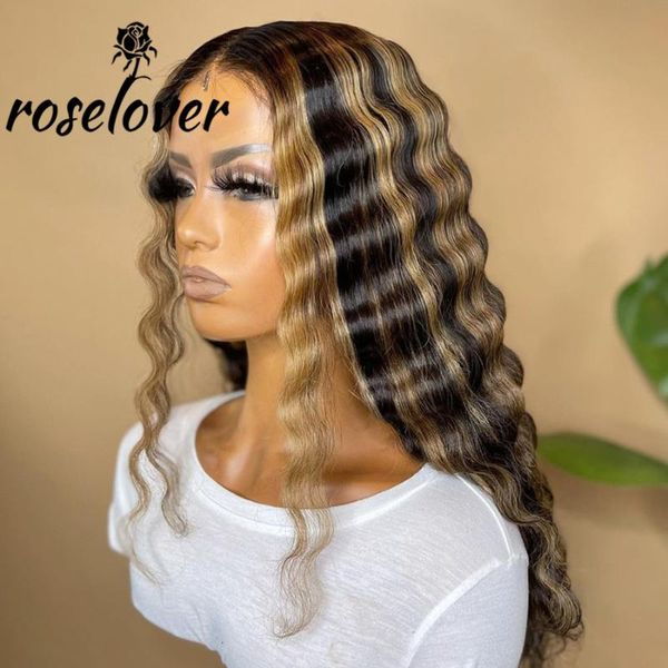 lace wigs colored highlight honey blonde human hair frontal deep wave wig pre plucked brazilian bleach knots for women, Black;brown
lace wigs colored highlight honey blonde human hair frontal deep wave wig pre plucked brazilian bleach knots for women, Black;brown