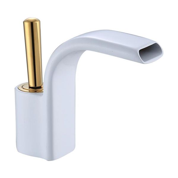 and cold copper faucet bathroom toilet waterfall wash basin mixed water black white golden dragon head sink faucets
and cold copper faucet bathroom toilet waterfall wash basin mixed water black white golden dragon head sink faucets
