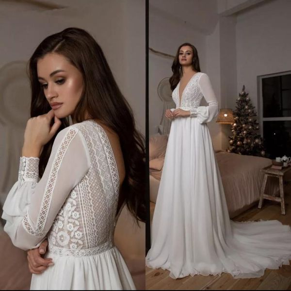other wedding dresses elegant 2021 a-line v-neck long sleeve lace embroidery backless sweep train bridal gown vestidos de noiva, White
other wedding dresses elegant 2021 a-line v-neck long sleeve lace embroidery backless sweep train bridal gown vestidos de noiva, White