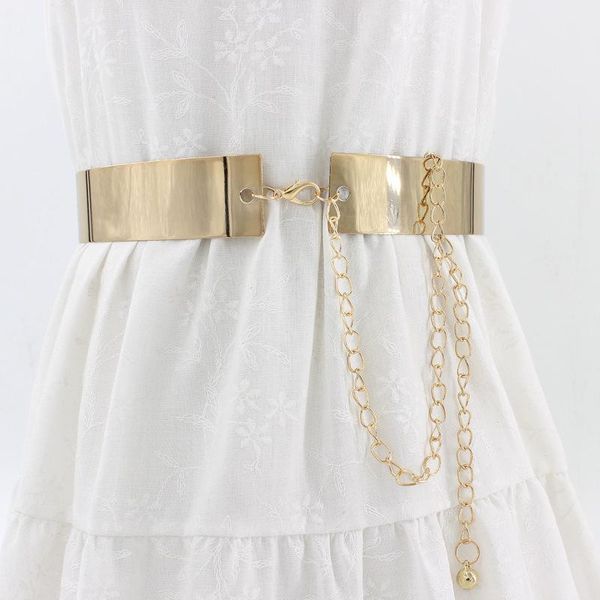 belts women metal waist belt adjustable gold silver color wide bling waistband for coat dress chains decorateion accessories, Black;brown
belts women metal waist belt adjustable gold silver color wide bling waistband for coat dress chains decorateion accessories, Black;brown