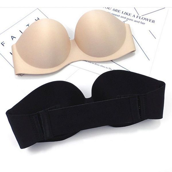 bras women push up strapless bra invisible gathering bralette underwear wedding brassiere underwired back nude, Red;black
bras women push up strapless bra invisible gathering bralette underwear wedding brassiere underwired back nude, Red;black