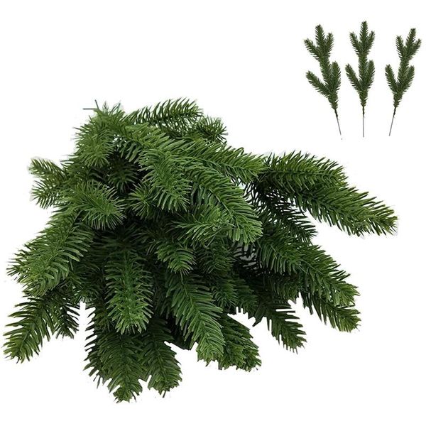 decorative flowers & wreaths 40 pcs artificial pine needles branches garland, 11 inch fake plants leaves needle for diy garland wreath chris
decorative flowers & wreaths 40 pcs artificial pine needles branches garland, 11 inch fake plants leaves needle for diy garland wreath chris