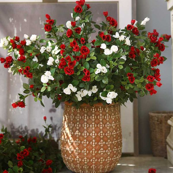 decorative flowers & wreaths 1pc mini rose branch for diy home floral arrangement ornaments wedding party store decoration fake
decorative flowers & wreaths 1pc mini rose branch for diy home floral arrangement ornaments wedding party store decoration fake