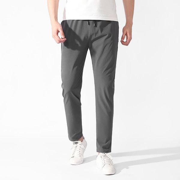 men's pants summer high-quality nylon stretch casual nine-point sports slim straight-leg, Black
men's pants summer high-quality nylon stretch casual nine-point sports slim straight-leg, Black