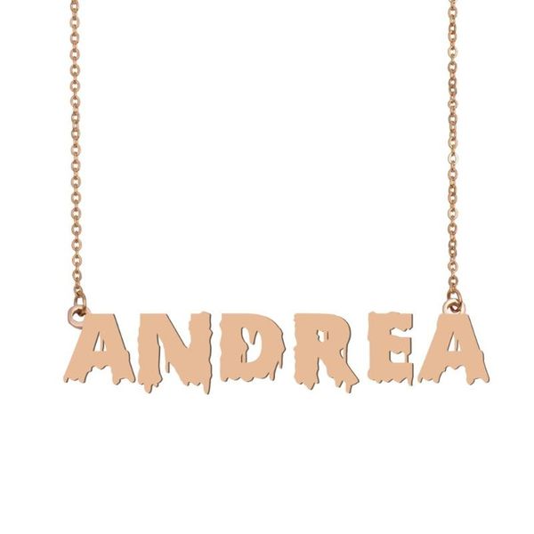 pendant necklaces andrea name necklace , cool bloody art for halloween and santa's day jewelry gift kids boys girls, Silver
pendant necklaces andrea name necklace , cool bloody art for halloween and santa's day jewelry gift kids boys girls, Silver