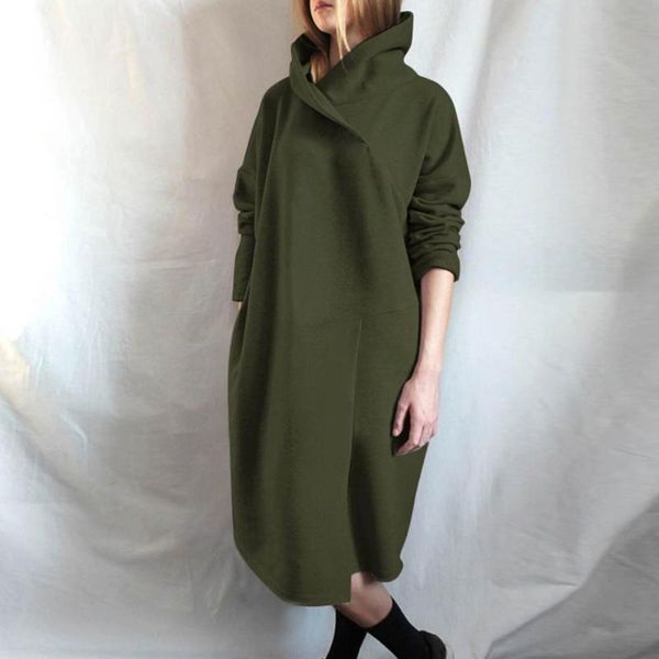 casual dresses women sweatshirt dress solid color simple autumn winter loose long sleeve hooded streetwear, Black;gray
casual dresses women sweatshirt dress solid color simple autumn winter loose long sleeve hooded streetwear, Black;gray