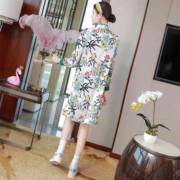 dress brand chinese summer women cute birds flower print long sleeve straight vintage qipao dress large xxl, Black;gray
dress brand chinese summer women cute birds flower print long sleeve straight vintage qipao dress large xxl, Black;gray
