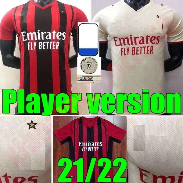 ac milan player version 21 22 soccer jersey 2021 2022 ibrahimovic paqueta bennacer rebic romagnoli calhanoglu home away 3rd men football shi, Black;yellow
ac milan player version 21 22 soccer jersey 2021 2022 ibrahimovic paqueta bennacer rebic romagnoli calhanoglu home away 3rd men football shi, Black;yellow