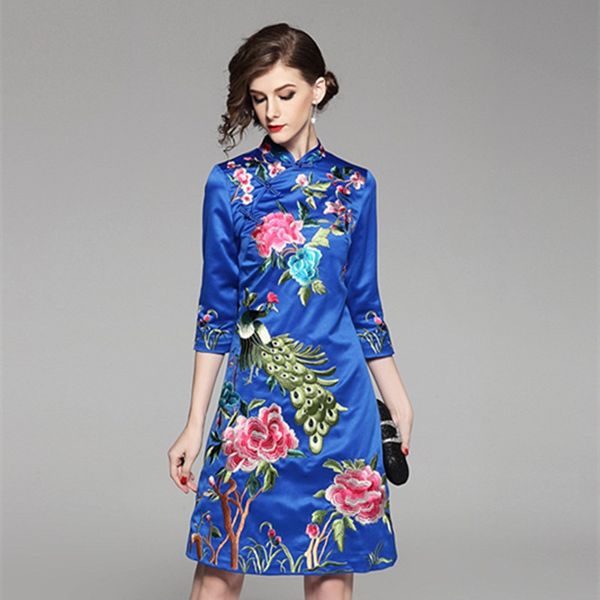 new year chinese dress qipao 2021 luxury party modern embroidery floral qipao dress for lady women cheongsam vestidos 12090, Red
new year chinese dress qipao 2021 luxury party modern embroidery floral qipao dress for lady women cheongsam vestidos 12090, Red