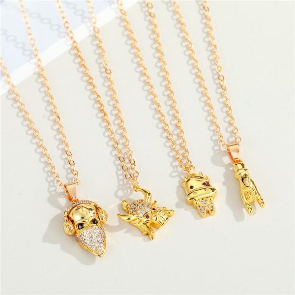 pendant necklaces 1pcs zircon cow animal necklace for women gift jewelry vintage shiny punk hip hop hand clavicle chain n190, Silver
pendant necklaces 1pcs zircon cow animal necklace for women gift jewelry vintage shiny punk hip hop hand clavicle chain n190, Silver