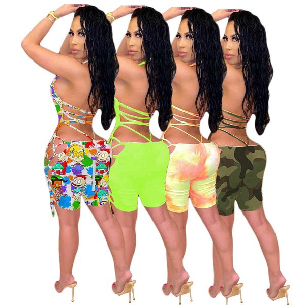 multi pattern printed women jumpsuits with bandages halter v neck lace up backless nightclub party lady playsuits shorts, Black;white
multi pattern printed women jumpsuits with bandages halter v neck lace up backless nightclub party lady playsuits shorts, Black;white