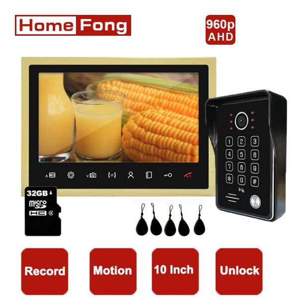 homefong 960p ahd video intercom for private house villa door phone doorbell system hd record motion alarm ir gate unlock phones
homefong 960p ahd video intercom for private house villa door phone doorbell system hd record motion alarm ir gate unlock phones