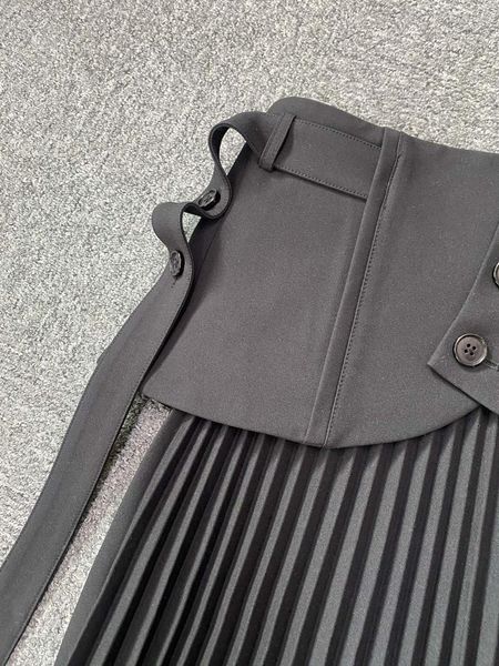 women's clothing, fashionista, asymmetrical skirt, pleated skirt + waist two-piece suit skirts, Black
women's clothing, fashionista, asymmetrical skirt, pleated skirt + waist two-piece suit skirts, Black