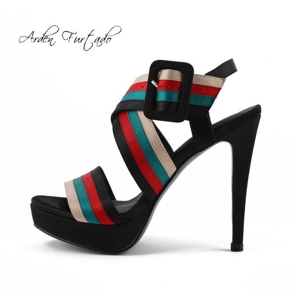 arden furtado 2021 summer high heels 12cm stilettos platform silk cloth open toe buckle strap sandals woman party shoes, Black
arden furtado 2021 summer high heels 12cm stilettos platform silk cloth open toe buckle strap sandals woman party shoes, Black