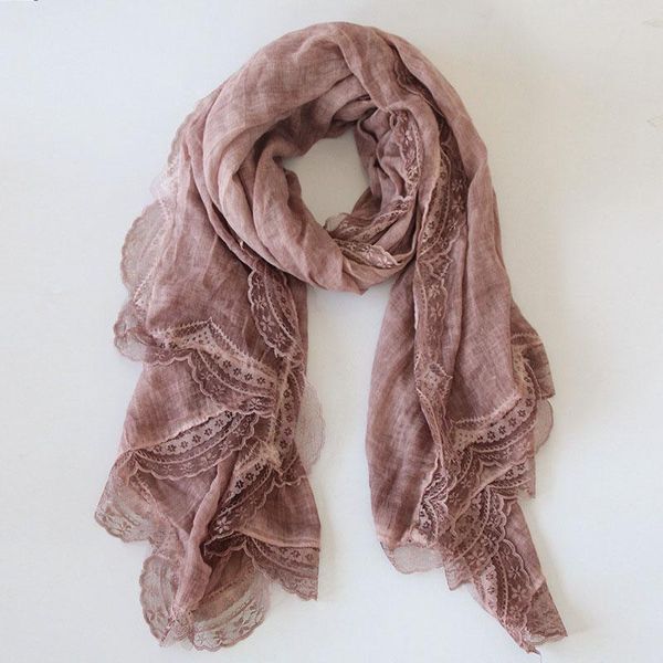 scarves tie dyed solid color cotton linen with lace women spring autumn thin silk scarf shawl wrap lady hijab headwear, Blue;gray
scarves tie dyed solid color cotton linen with lace women spring autumn thin silk scarf shawl wrap lady hijab headwear, Blue;gray