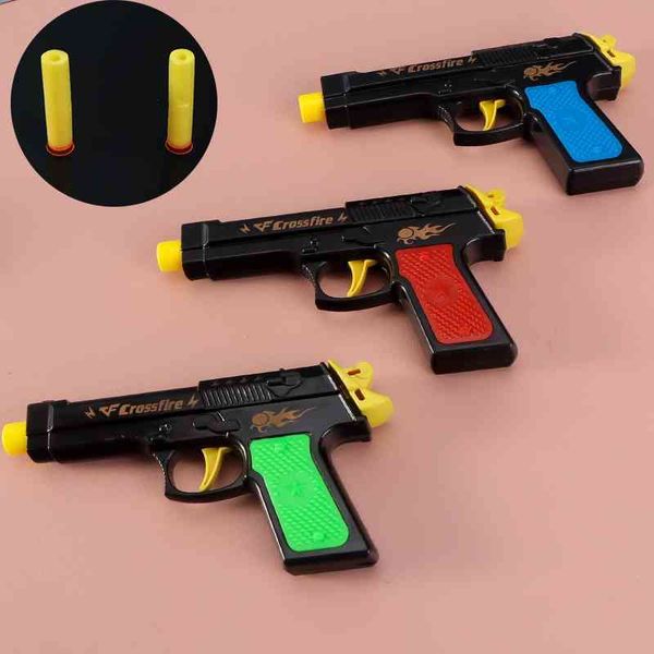 children's soft bullet shooter can launch sucker sponge egg simulation model gun toy boy classmate gift
children's soft bullet shooter can launch sucker sponge egg simulation model gun toy boy classmate gift
