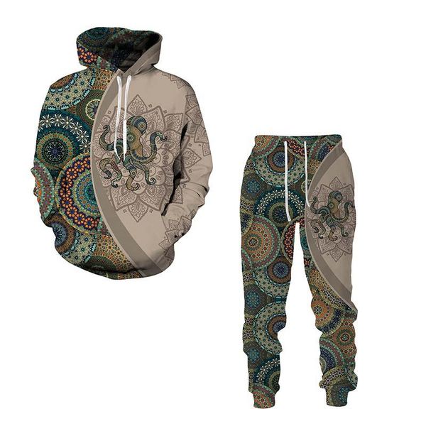 men's tracksuits loose personality 3d animal print spring and autumn hooded sweater pants two-piece warm suit, Gray
men's tracksuits loose personality 3d animal print spring and autumn hooded sweater pants two-piece warm suit, Gray