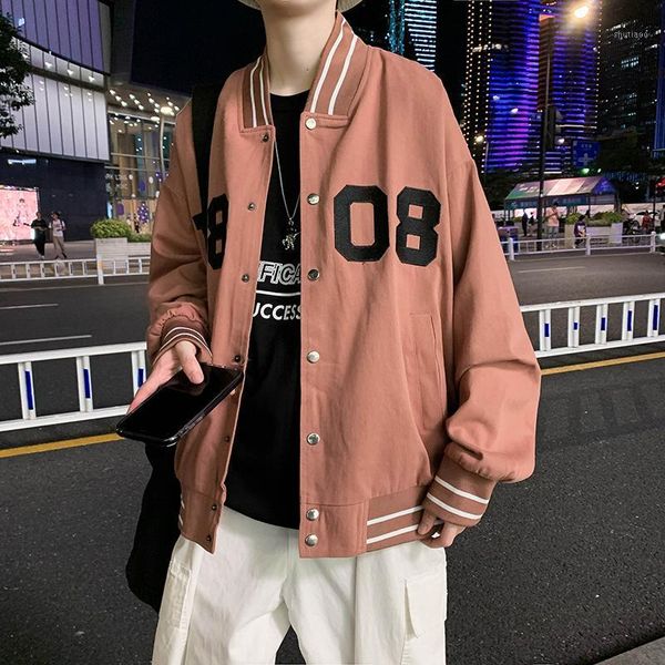 men's jackets make han edition port street easing students jacket round collar baseball uniform wind coat, Black;brown
men's jackets make han edition port street easing students jacket round collar baseball uniform wind coat, Black;brown
