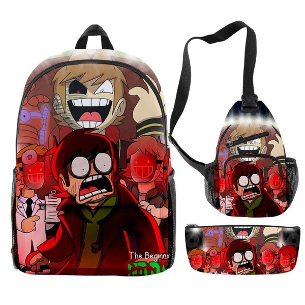 school bags eddsworld 3d backpack set 3 pieces lightweight bag printed chest pencil case
school bags eddsworld 3d backpack set 3 pieces lightweight bag printed chest pencil case