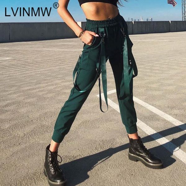 women's pants & capris lvinmw women streetwear elastic high waist cargo 2021 autumn winter fashion female joggers pocket lace up trouse, Black;white
women's pants & capris lvinmw women streetwear elastic high waist cargo 2021 autumn winter fashion female joggers pocket lace up trouse, Black;white