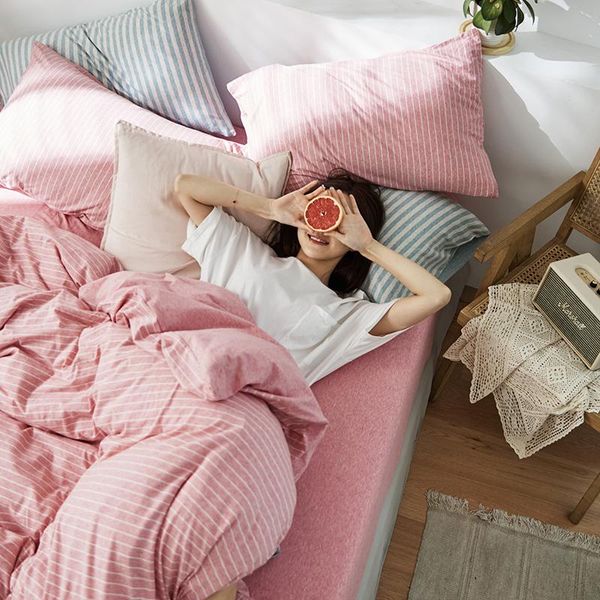 bedding sets high-end white pattern solid color stripes 3/4pcs king size quilts cover blue bed fitted sheet luxury
bedding sets high-end white pattern solid color stripes 3/4pcs king size quilts cover blue bed fitted sheet luxury