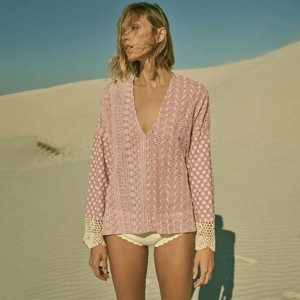 women's blouses & shirts jastie embroidered eyelet blouse v-neck long sleeve autumn women asymmetric hem side vents boho blusas 2021, White
women's blouses & shirts jastie embroidered eyelet blouse v-neck long sleeve autumn women asymmetric hem side vents boho blusas 2021, White