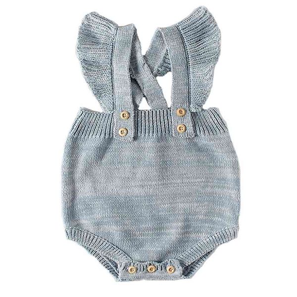 0-2 years old summer cute flying sleeve baby cotton knitting romper children's sleeveless sweater clothing 210417, Blue
0-2 years old summer cute flying sleeve baby cotton knitting romper children's sleeveless sweater clothing 210417, Blue