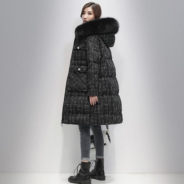 women's down & parkas xxl-6xl plus size autumn winter cotton fat sister mm large wool collar medium and long padded thick jacket 80075, Black
women's down & parkas xxl-6xl plus size autumn winter cotton fat sister mm large wool collar medium and long padded thick jacket 80075, Black