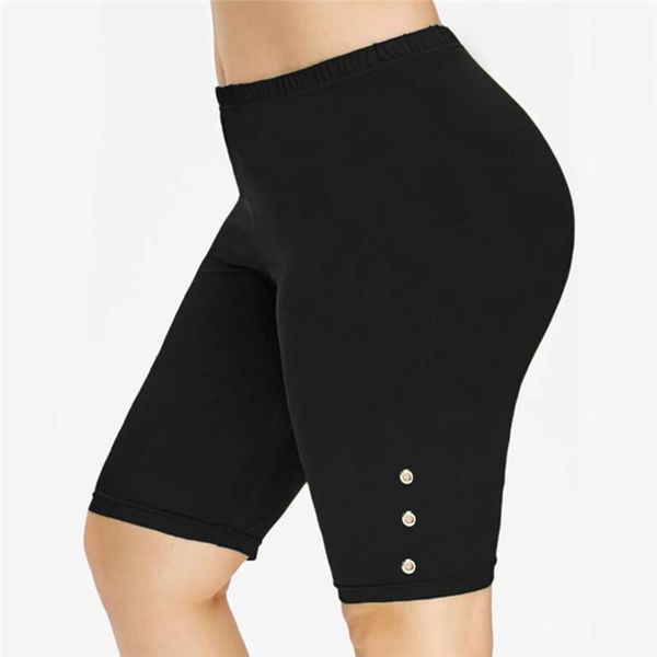 stretch biker bike elastic womens short high waist fitness workout polyester leggins knee length s 2xl, White;black
stretch biker bike elastic womens short high waist fitness workout polyester leggins knee length s 2xl, White;black