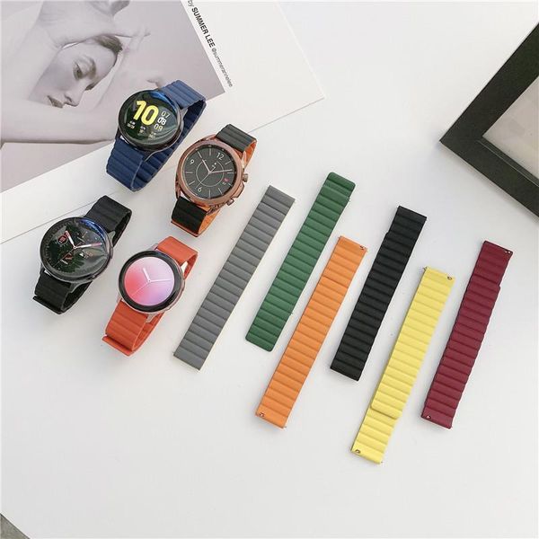 watch bands silicone double sided magnetic watchband strap for samsung galaxy watch3 41 45 ,galaxy watch42 46mm, active,active2, gear sport,, Black;brown
watch bands silicone double sided magnetic watchband strap for samsung galaxy watch3 41 45 ,galaxy watch42 46mm, active,active2, gear sport,, Black;brown