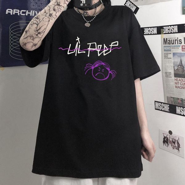 harajuku lil peep star womens print short sleeve amp tees cry baby embroidery streetwear t shirt female, White
harajuku lil peep star womens print short sleeve amp tees cry baby embroidery streetwear t shirt female, White