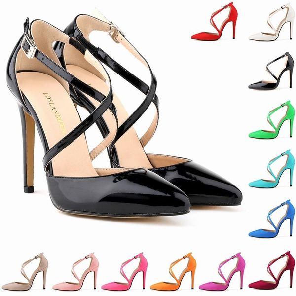 women red wedding shoes peep toe stiletto high heels 11cm thin woman sandals black nude big size 35-42
women red wedding shoes peep toe stiletto high heels 11cm thin woman sandals black nude big size 35-42