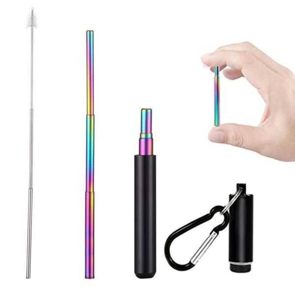 stainless steel retractable straw reusable portable beverage drinking straws removable set for coffee tea beer juice
stainless steel retractable straw reusable portable beverage drinking straws removable set for coffee tea beer juice