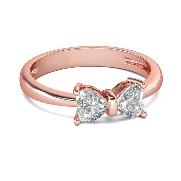 cluster rings lovely fashion jewelry bowknot 18k rose gold color wedding for women cubic zircon crystal engagement ring bague femme, Golden;silver
cluster rings lovely fashion jewelry bowknot 18k rose gold color wedding for women cubic zircon crystal engagement ring bague femme, Golden;silver