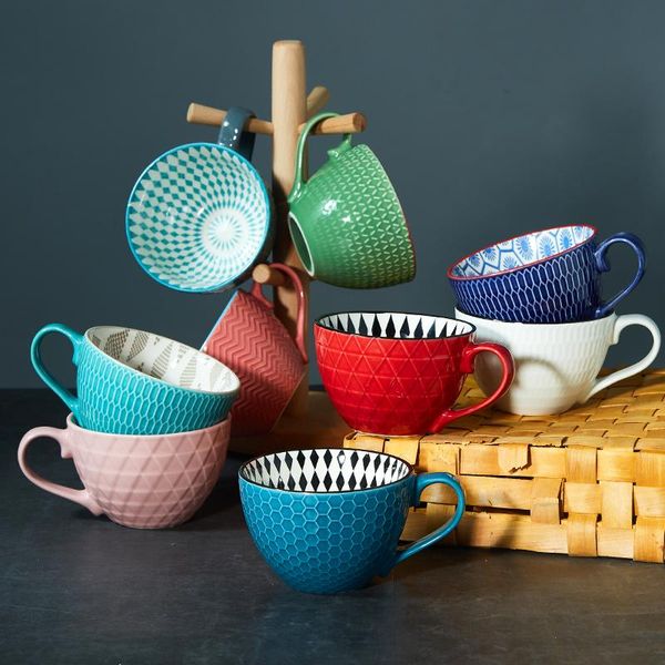 mugs ceramic mug, water cup, large-capacity breakfast coffee milk cup
mugs ceramic mug, water cup, large-capacity breakfast coffee milk cup