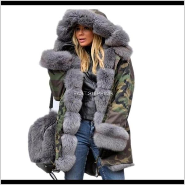 outerwear womens clothing apparel women plus size winter warm thick long jackets camouflage hooded overcoats faux fur coats female top, Black
outerwear womens clothing apparel women plus size winter warm thick long jackets camouflage hooded overcoats faux fur coats female top, Black
