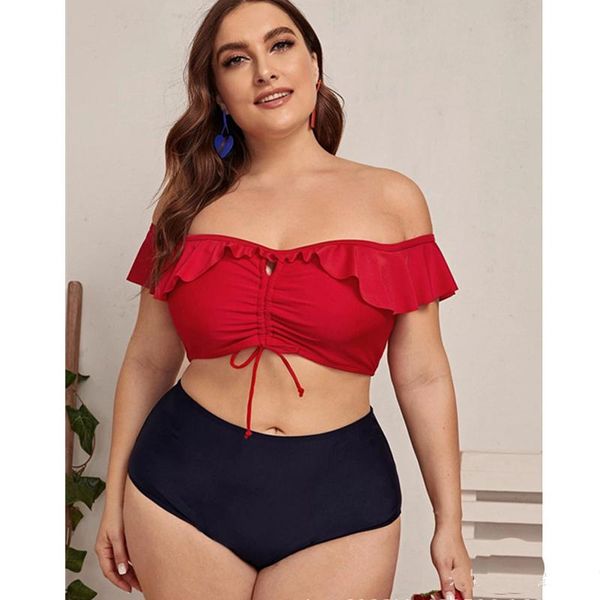 plus size 8xl ruffle bikinis women swimsuit 2021 high waist swimwear bathing suits beach wear print biquini swim women's, White;black
plus size 8xl ruffle bikinis women swimsuit 2021 high waist swimwear bathing suits beach wear print biquini swim women's, White;black