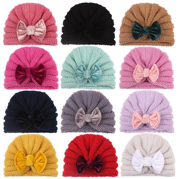 caps & hats winter knitted baby hat born cute bow girl turban autumn solid color infant toddler kids beanie, Yellow
caps & hats winter knitted baby hat born cute bow girl turban autumn solid color infant toddler kids beanie, Yellow
