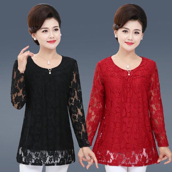 women's blouses & shirts o-neck lace long-sleeved 2022 spring autumn hollow-out mesh blouse women blusas ropa de mujer plus size 5xl x1, White
women's blouses & shirts o-neck lace long-sleeved 2022 spring autumn hollow-out mesh blouse women blusas ropa de mujer plus size 5xl x1, White